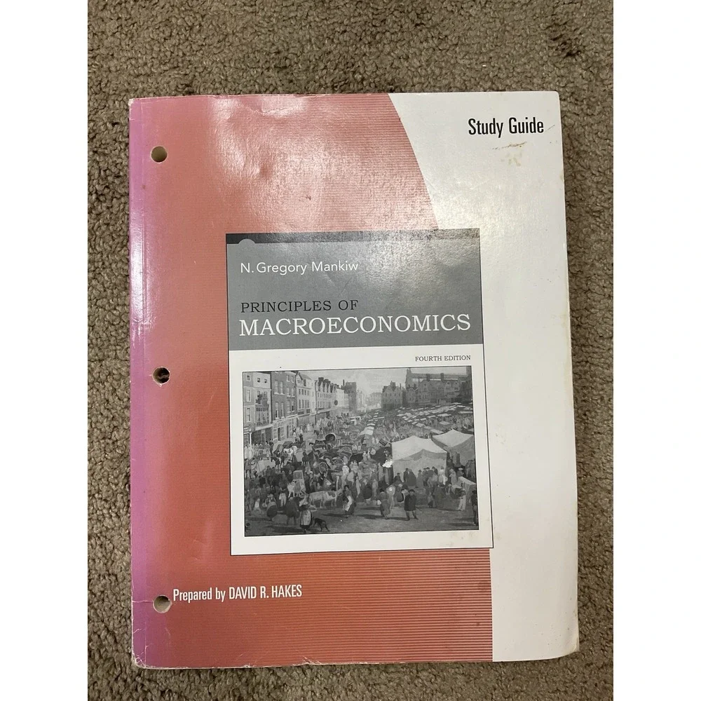 Principles of Macroeconomics 4th Edition N. Gregory‎ Mankiw USED FAST SHIPPING
